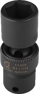 Picture of 1/4" Dr. Individual Universal Socket, Metric - 11mm