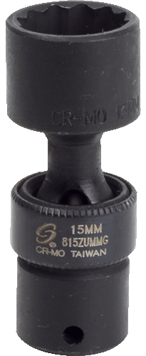 Picture of 1/4" Dr. 12 Pt. 15mm Magnetic Universal Impact Socket