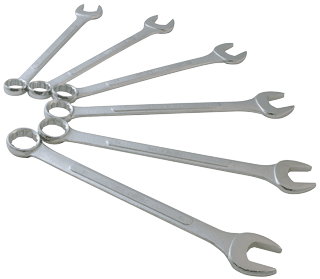 Picture of Raised Panel Metric Combination Wrench 6 Pc. Set, 25–32mm