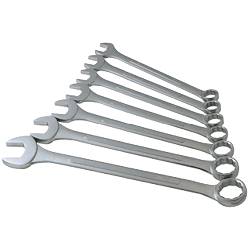 Picture of 7 Piece Metric Raised Panel Jumbo Combination Wrench Set