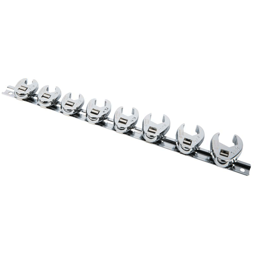 Picture of Flare Nut Crowfoot Wrench Set, 3/8" Dr., 8 Pc. SAE