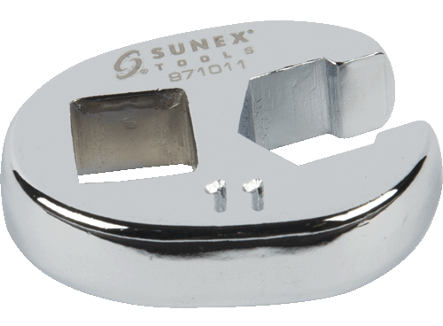 Picture of 3/8" Dr. 11mm Fully Polished Flare Nut Crowfoot Wrench