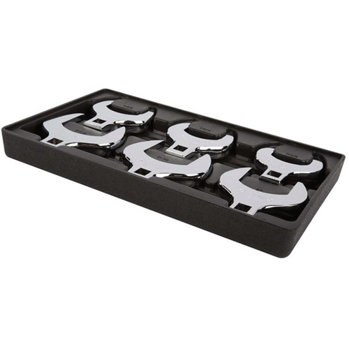Picture of 6 Pc. 1/2” Dr. Full Polish SAE Jumbo Crowfoot Wrench Set