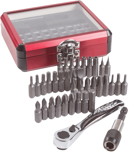 Picture of 38 Pc. Mini Ratchet & Bit Set