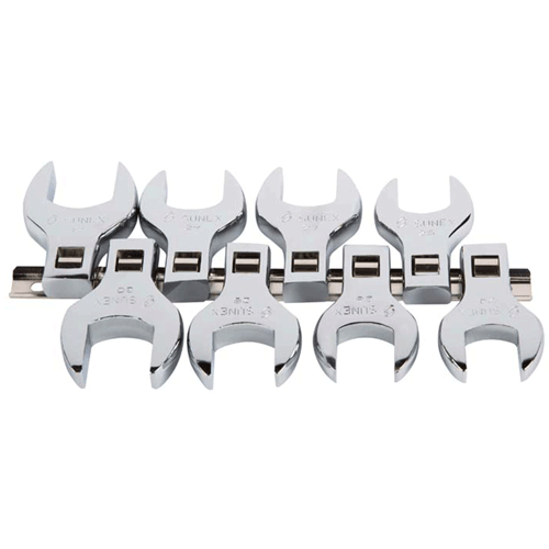 Picture of 8 Pc. Metric 1/2" Jumbo Crawfoot Set