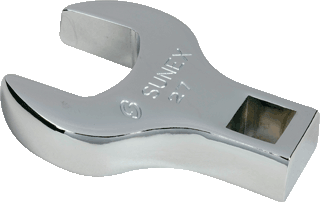 Picture of 1/2" Dr. 27mm Fully Polished Jumbo Straight Crowfoot Wrench