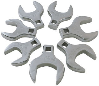 Picture of 7 Pc. Metric 1/2" Jumbo Crawfoot Set