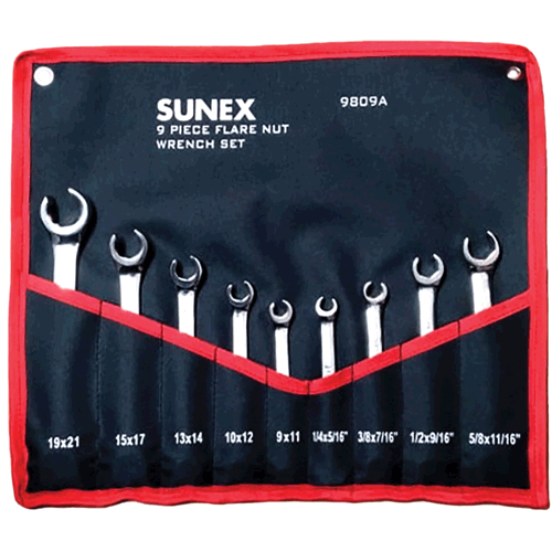 Picture of 9 Pc. Flare Nut Wrench Set