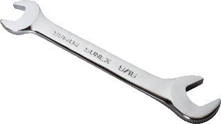 Picture of 9/16" Fully Polished Angle Head Wrench
