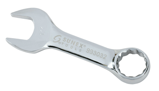 Picture of 1" Fully Polished Stubby Combination Wrench