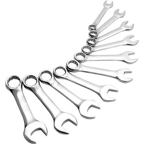 Picture of 10 Pc. Metric Stubby Combo Wrench Set