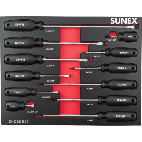 Picture of 12PC MAGN SREWDRIVER SET