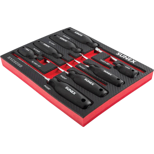 Picture of Phillips® & Slotted Magnetic 8 Pc. Screwdriver Set