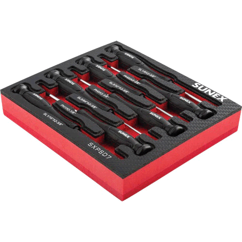 Picture of Precision Phillips® & Slotted 7 Pc. Screwdriver Set