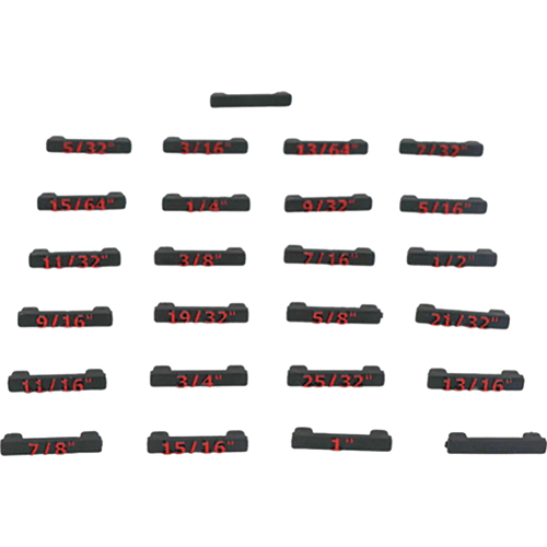 Picture of Wrench Size Labels - SAE (2.0)