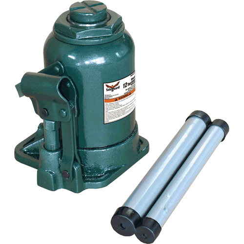 Picture of 12 Ton Steel Bottle Jack Shorty
