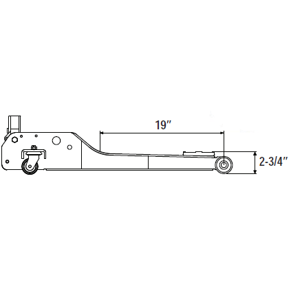 Picture of 2 Ton Low Profile Service Jack