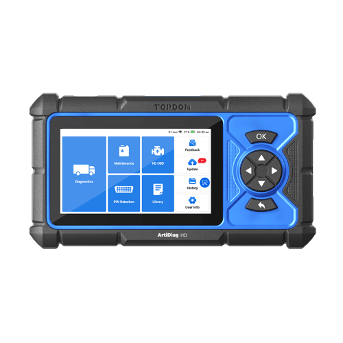Picture of 5" Heavy Duty Scan Tool with Service Functions