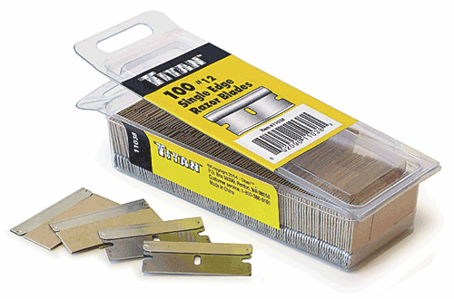 Picture of Single Edge #12 Razor Blades - 100 Pk.