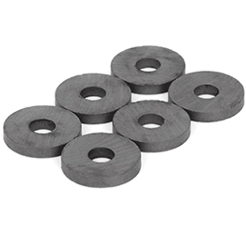 Picture of 6 Pc. 3/4" Ceramic Magnetic Discs