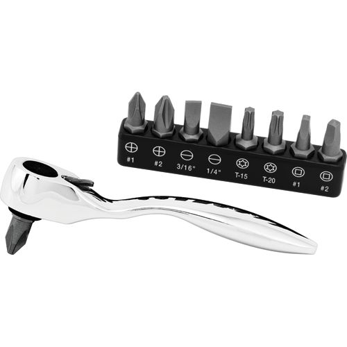 Picture of 1/4" Dr. Micro Bit Ratchet Driver Kit