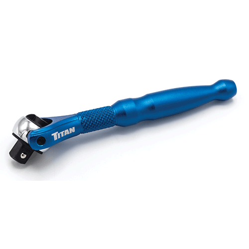 Picture of 1/4" Drive Micro Swivel Ratchet, Blue
