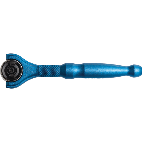 Picture of 1/4" Drive Micro Swivel Ratchet, Blue