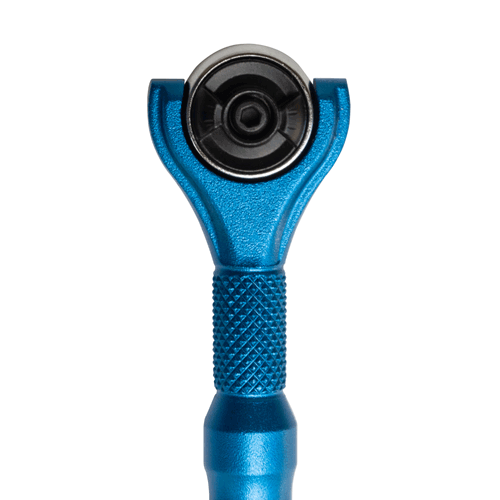 Picture of 1/4" Drive Micro Swivel Ratchet, Blue