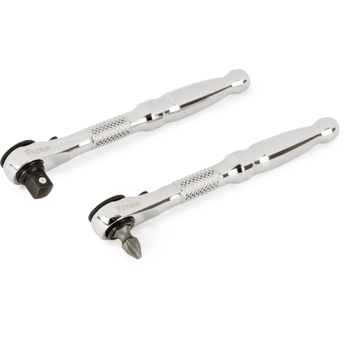 Picture of 2 pc. 1/4 in. Drive Micro Ratchet and Ratcheting Bit Driver Set
