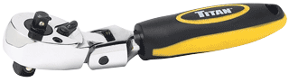 Picture of 1/4" & 3/8" Dr. Dual-Head Stubby Flex-Head Ratchet