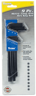 Picture of 9 Pc. Metric Long Arm Hex Key Set