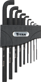 Picture of 9 Pc. Low-Profile Metric Hex Key Set