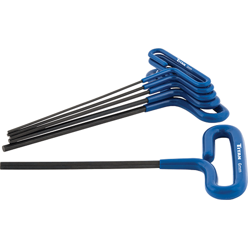 Picture of 6 Pc. Metric T-Handle Hex Key Set