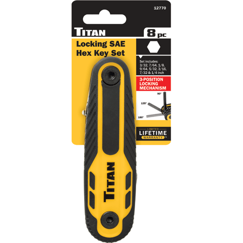 Picture of 8 Pc. Locking SAE Hex Key Set