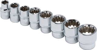 Picture of 8 Pc. 3/8" Dr. Metric Spline Socket Set