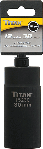 Picture of 30mm 1/2" Dr. 12 Pt. Axle Nut Socket