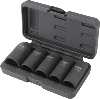Picture of 5 Pc. 12 Pt. Axle Nut Socket Set