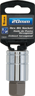Picture of 1/2" Dr. 20 mm Hex Bit Socket