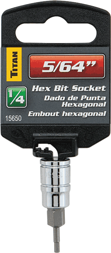 Picture of 1/4" Dr. 5/64" Hex Bit Socket