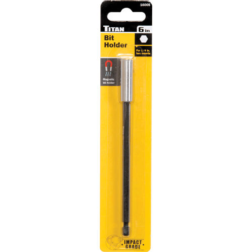 Picture of 1/4" Hex Shank 6" Magnetic Bit Holder