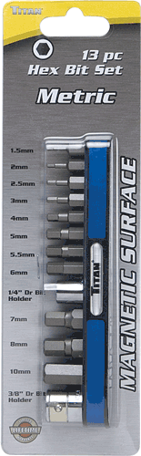 Picture of 13 Pc. Metric Hex Bit Set