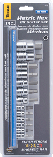 Picture of 13 Pc. Metric Hex Bit Socket Set