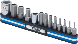 Picture of 11 Pc. Tamper Resistant Hex Bit Set