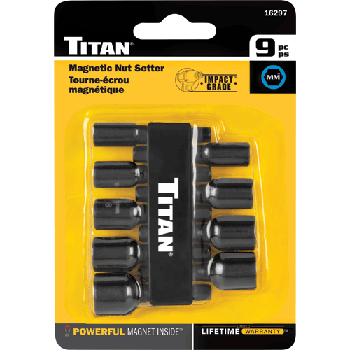 Picture of 9 pc. Metric Magnetic Nut Setter