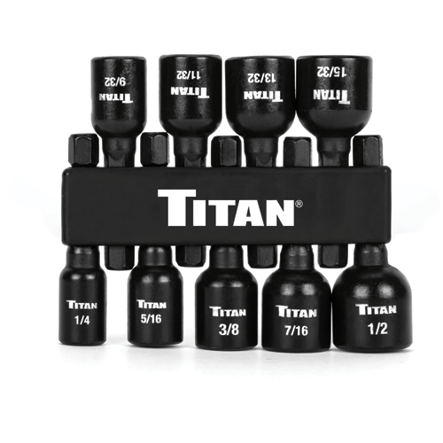 Picture of 9 pc. SAE Magnetic Nut Setter