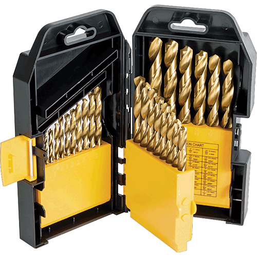 Picture of 29 Pc. Titanium Coated Drill Bit Set