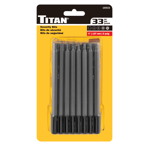 Picture of 33 Pc. 5" Security Bit Set