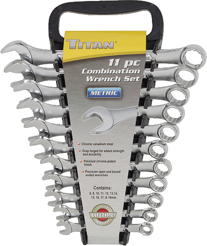 Picture of 11 Pc. Combination Wrench Set, Metric