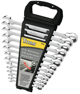 Picture of 13 Pc. SAE Ratcheting Combination Wrench Set