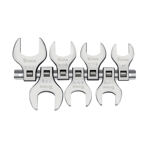 Picture of 7 Pc. 1/2" Drive SAE Jumbo Crowfoot Wrench Set